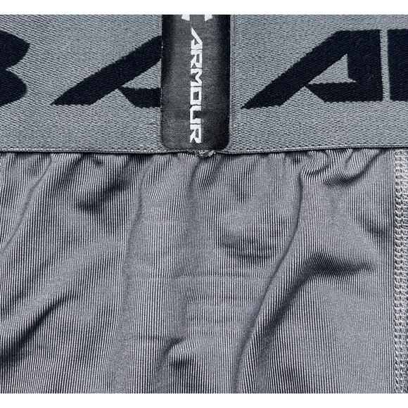 5-82 UNDER ARMOUR Men's Compression Pants Gray Medium - Picture 4 of 6
